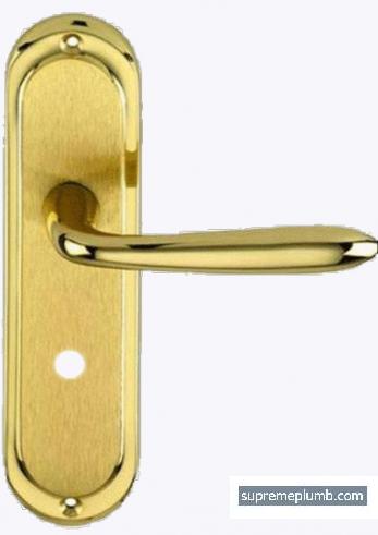 Versailles Lever Bathroom -   Polished Brass - Matt Brass 